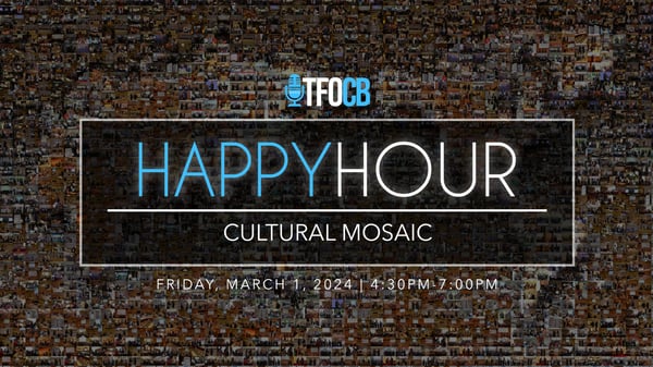 Happy Hour Cover [horizontal] Cultural Mosaic