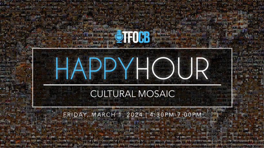 Happy Hour Cover [horizontal] Cultural Mosaic