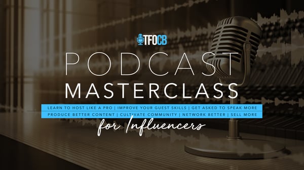 Podcast Masterclass for Influencers cover