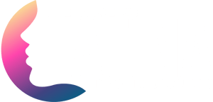 logo - the face of latina professionals white color