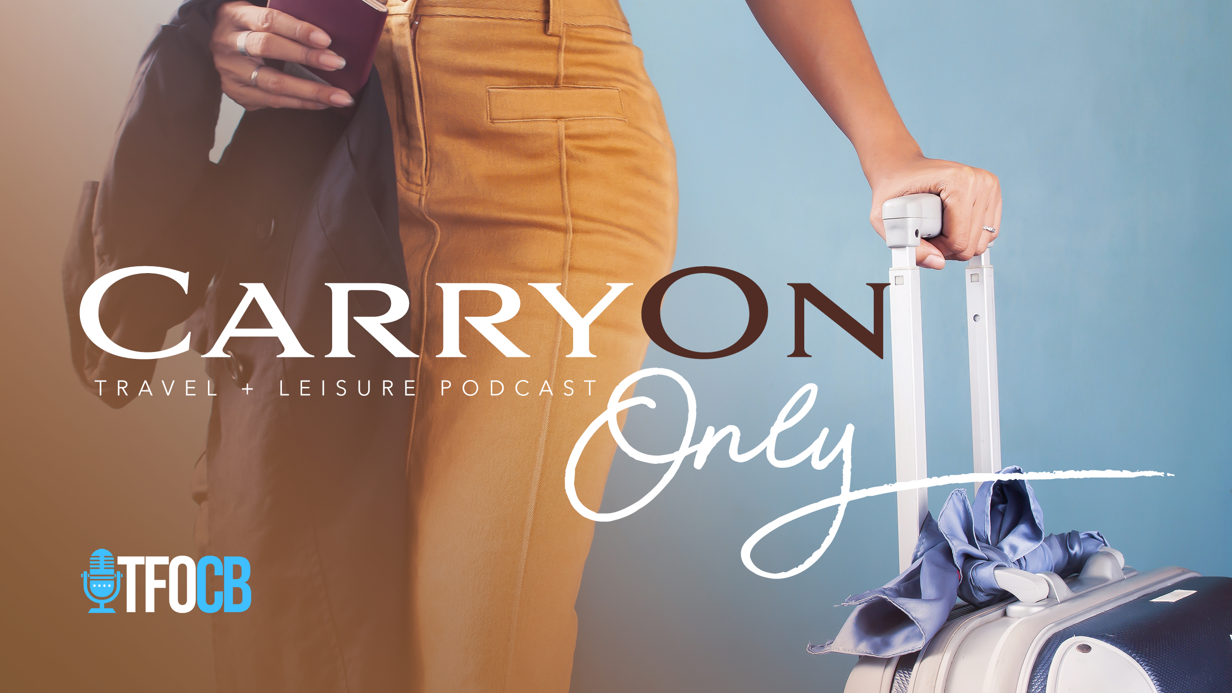 carry-on only podcast cover